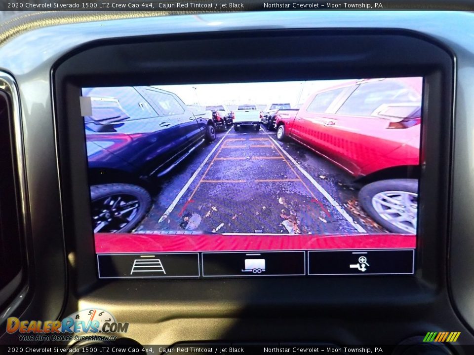 2020 Chevrolet Silverado 1500 LTZ Crew Cab 4x4 Cajun Red Tintcoat / Jet Black Photo #17