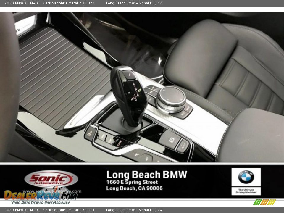 2020 BMW X3 M40i Black Sapphire Metallic / Black Photo #6
