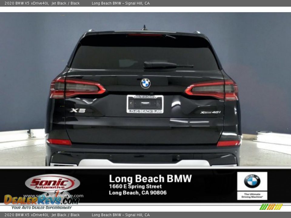 2020 BMW X5 xDrive40i Jet Black / Black Photo #3