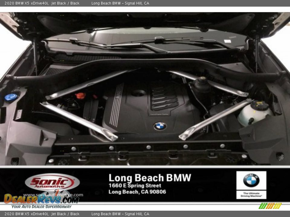 2020 BMW X5 xDrive40i Jet Black / Black Photo #8