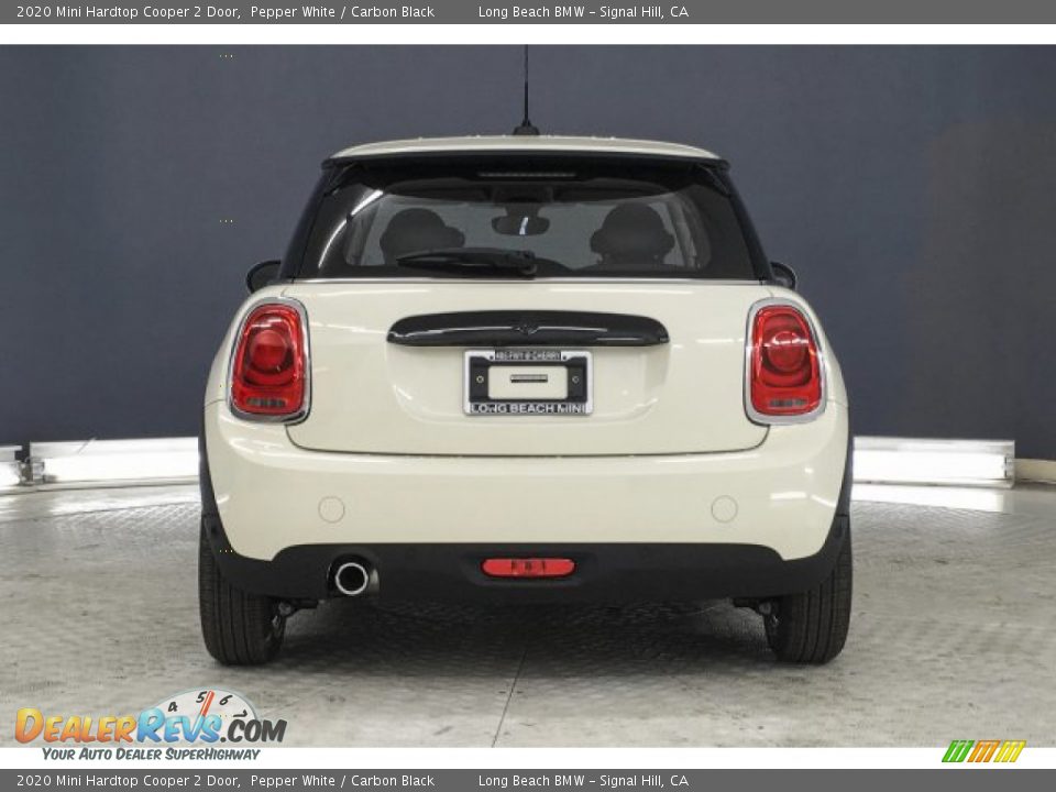 2020 Mini Hardtop Cooper 2 Door Pepper White / Carbon Black Photo #4