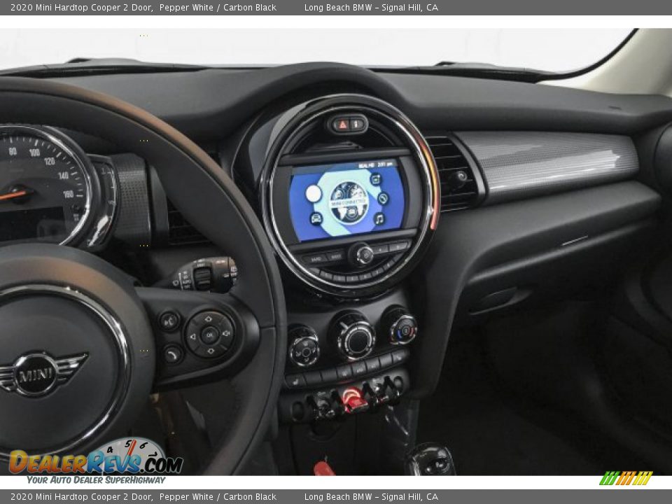 2020 Mini Hardtop Cooper 2 Door Pepper White / Carbon Black Photo #6