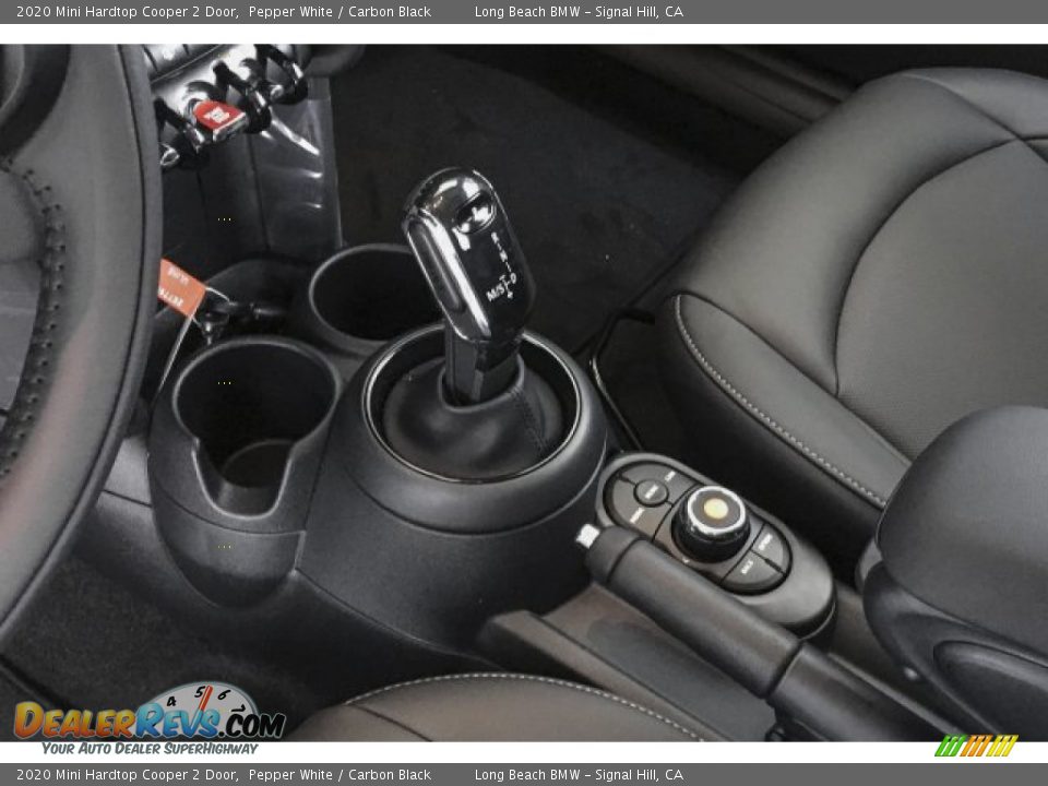 2020 Mini Hardtop Cooper 2 Door Pepper White / Carbon Black Photo #7