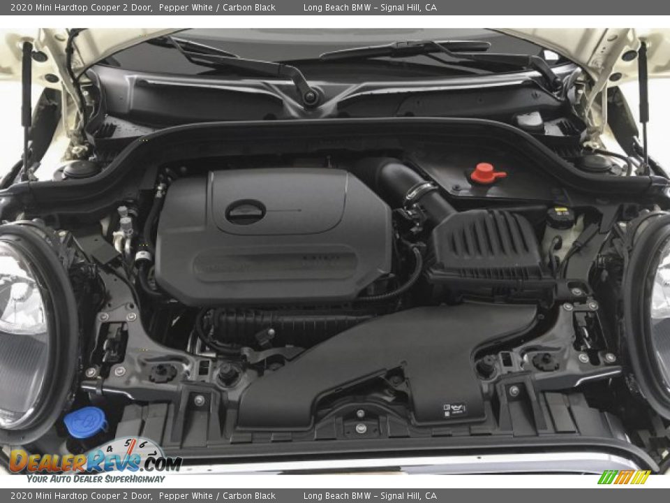 2020 Mini Hardtop Cooper 2 Door Pepper White / Carbon Black Photo #9