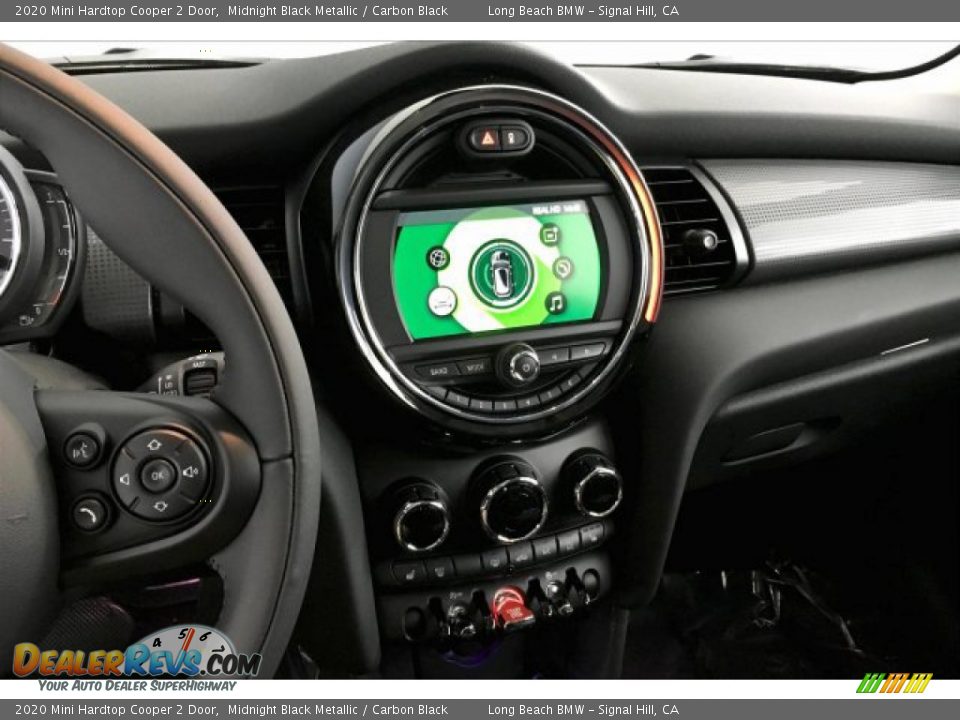 2020 Mini Hardtop Cooper 2 Door Midnight Black Metallic / Carbon Black Photo #5