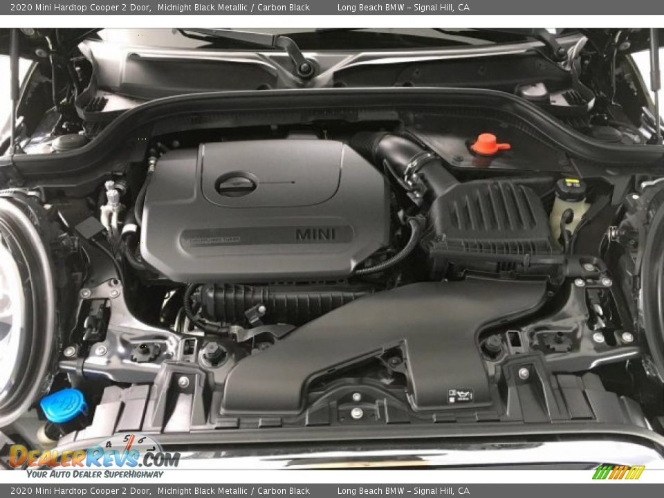 2020 Mini Hardtop Cooper 2 Door Midnight Black Metallic / Carbon Black Photo #8