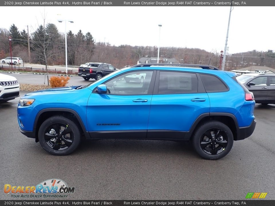 Hydro Blue Pearl 2020 Jeep Cherokee Latitude Plus 4x4 Photo #2