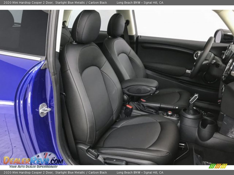 2020 Mini Hardtop Cooper 2 Door Starlight Blue Metallic / Carbon Black Photo #2