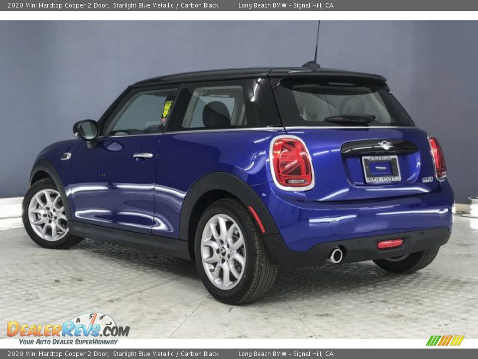 2020 Mini Hardtop Cooper 2 Door Starlight Blue Metallic / Carbon Black Photo #3