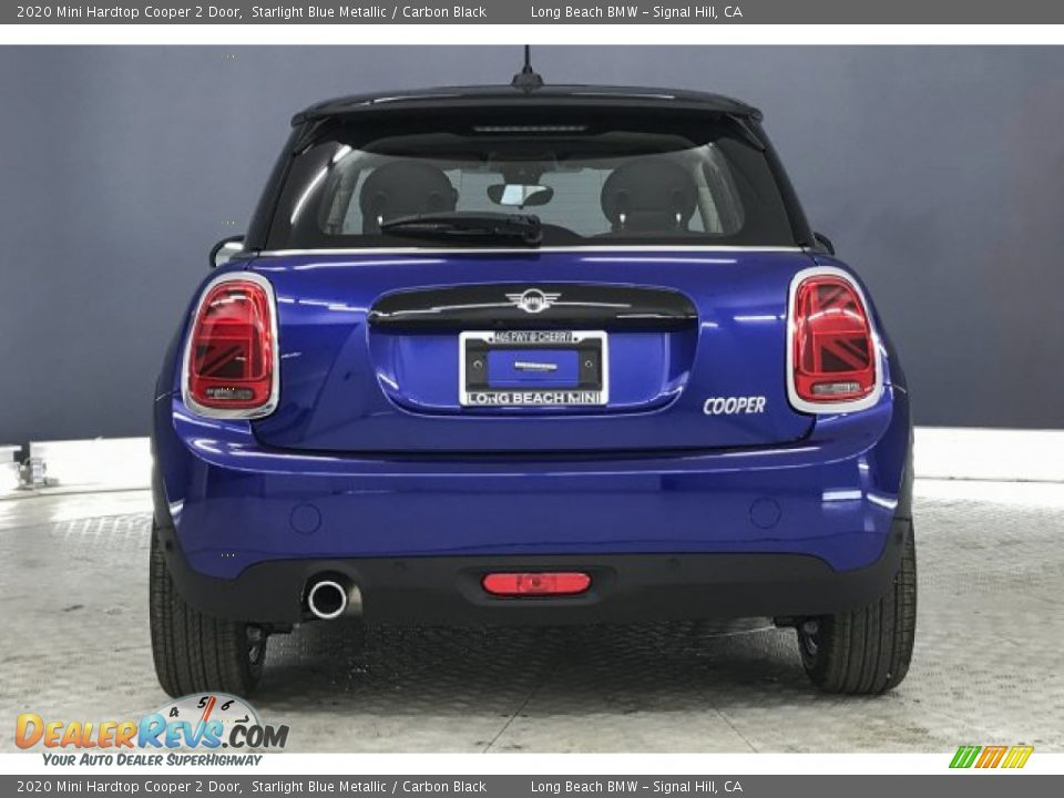 2020 Mini Hardtop Cooper 2 Door Starlight Blue Metallic / Carbon Black Photo #4