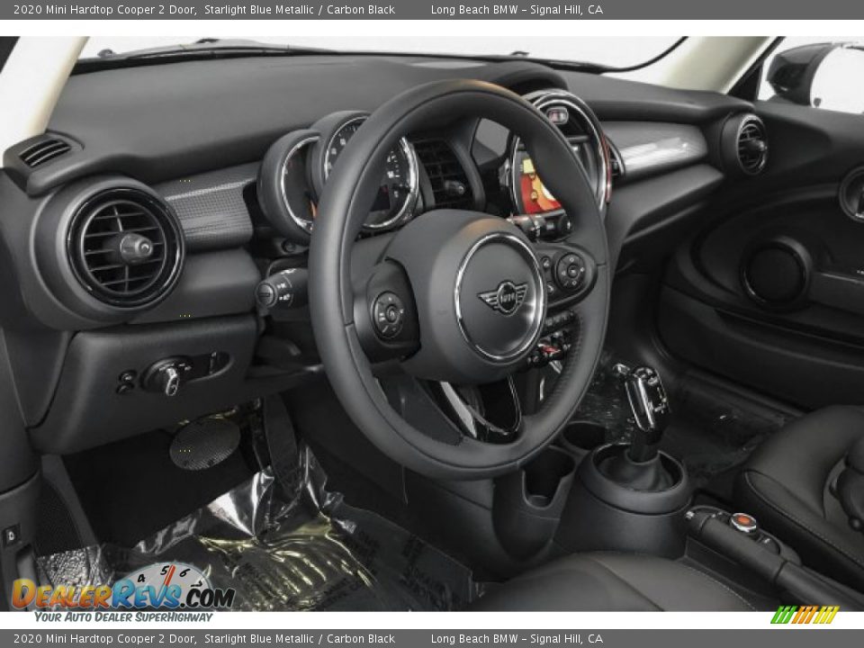 2020 Mini Hardtop Cooper 2 Door Starlight Blue Metallic / Carbon Black Photo #5