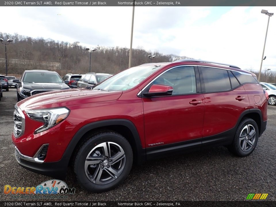 2020 GMC Terrain SLT AWD Red Quartz Tintcoat / Jet Black Photo #1