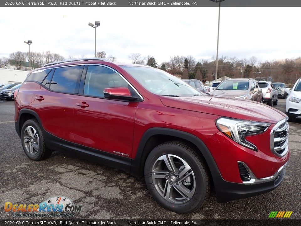 2020 GMC Terrain SLT AWD Red Quartz Tintcoat / Jet Black Photo #3