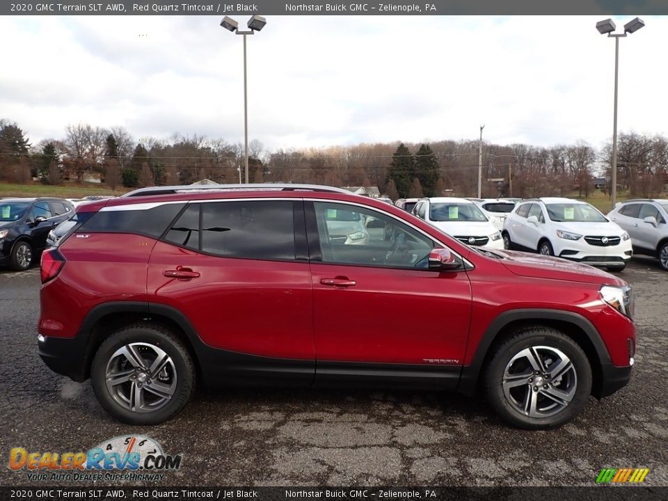 2020 GMC Terrain SLT AWD Red Quartz Tintcoat / Jet Black Photo #4