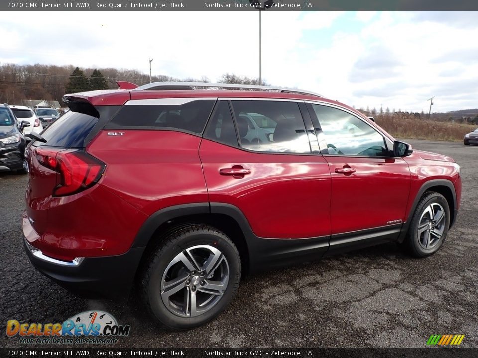 2020 GMC Terrain SLT AWD Red Quartz Tintcoat / Jet Black Photo #5