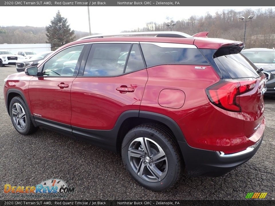 2020 GMC Terrain SLT AWD Red Quartz Tintcoat / Jet Black Photo #8