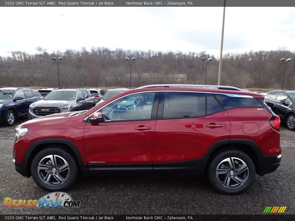2020 GMC Terrain SLT AWD Red Quartz Tintcoat / Jet Black Photo #9