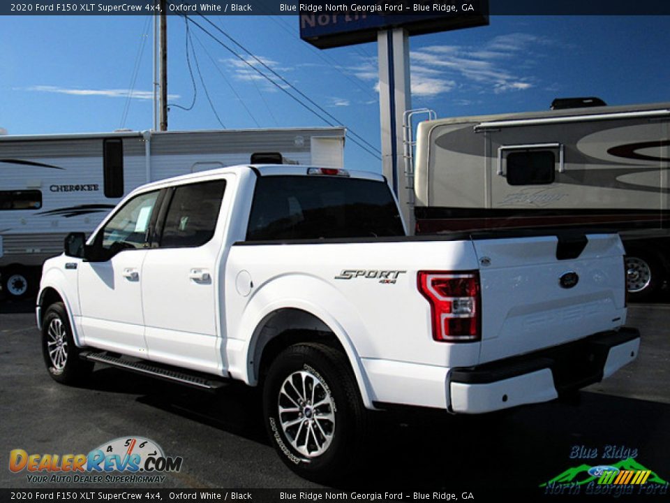 2020 Ford F150 XLT SuperCrew 4x4 Oxford White / Black Photo #3