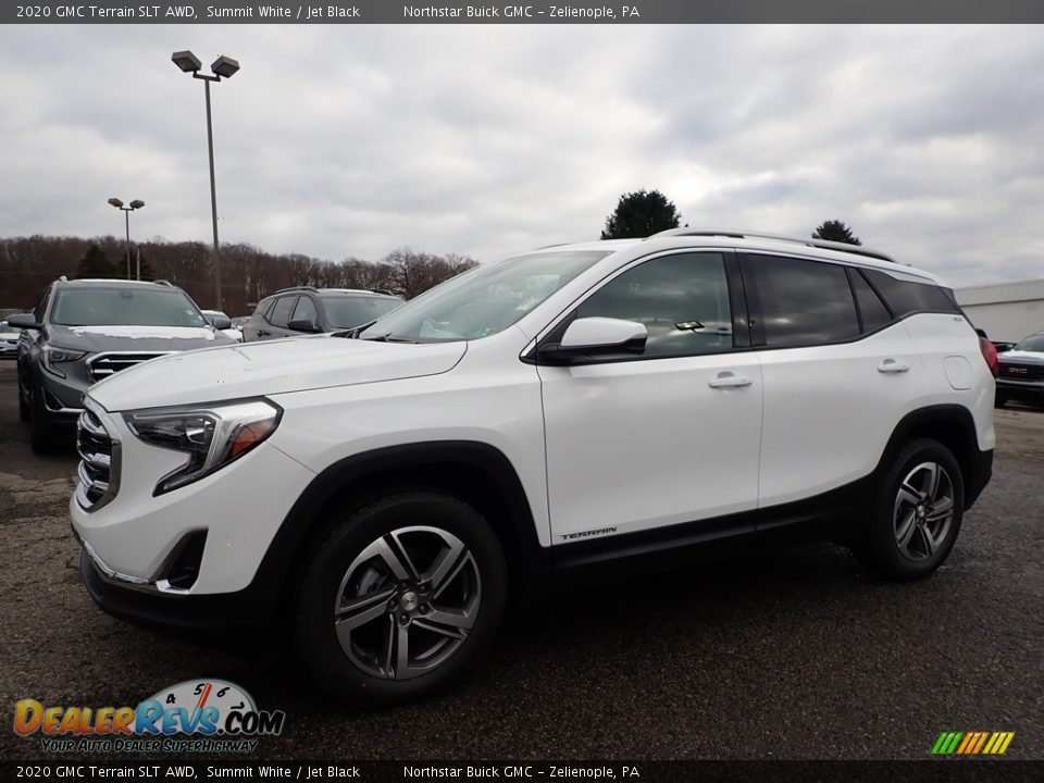 2020 GMC Terrain SLT AWD Summit White / Jet Black Photo #1