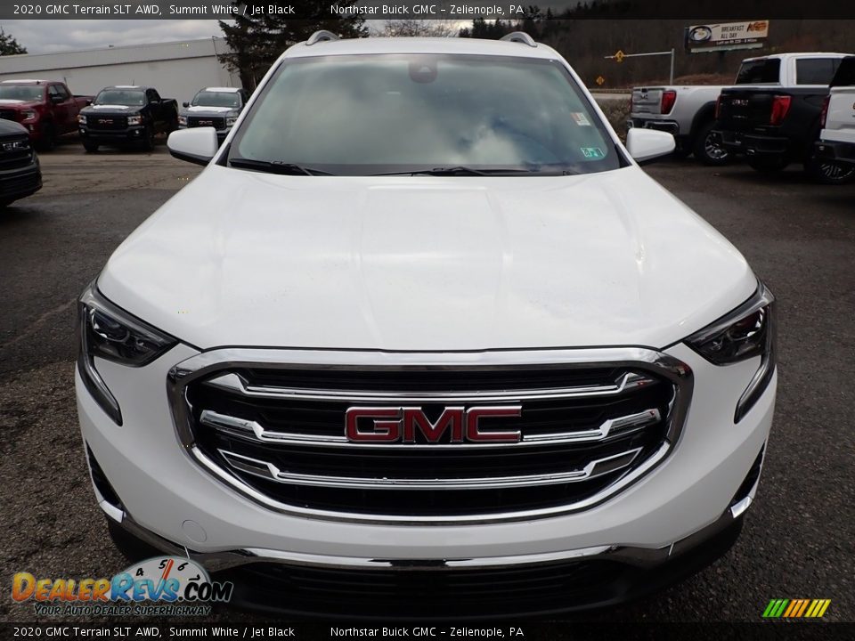 2020 GMC Terrain SLT AWD Summit White / Jet Black Photo #2