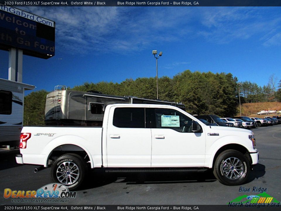 2020 Ford F150 XLT SuperCrew 4x4 Oxford White / Black Photo #6