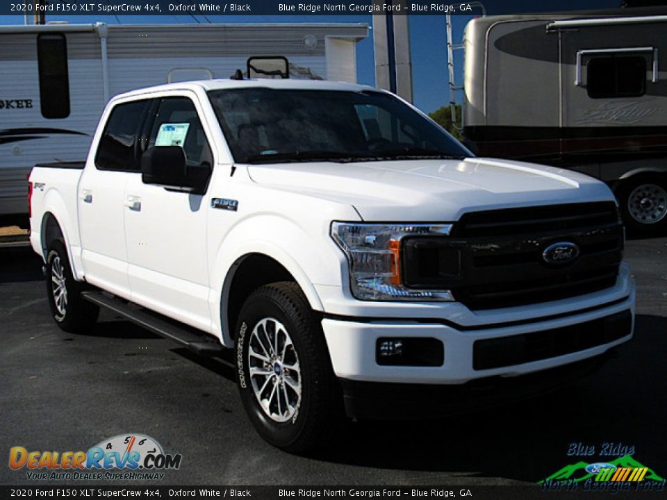 2020 Ford F150 XLT SuperCrew 4x4 Oxford White / Black Photo #7