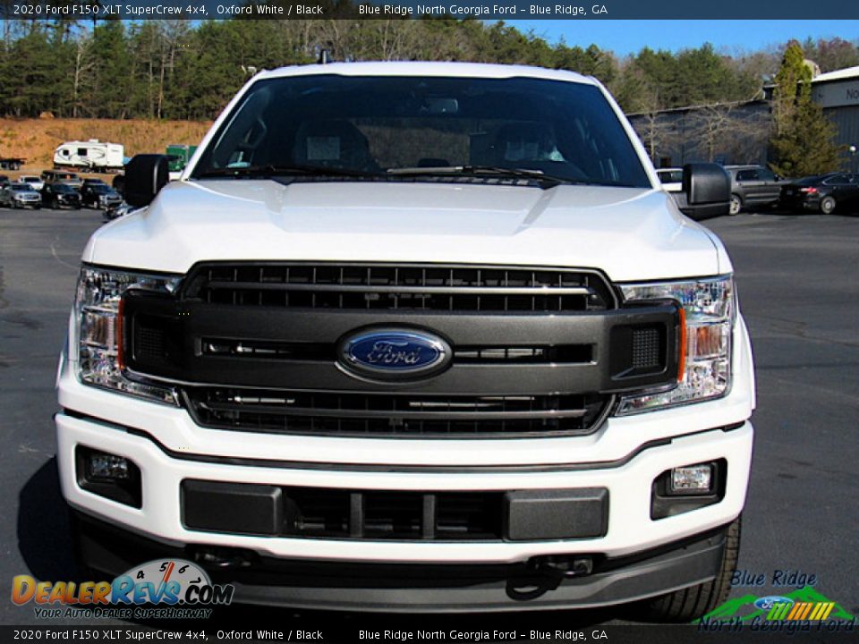 2020 Ford F150 XLT SuperCrew 4x4 Oxford White / Black Photo #8