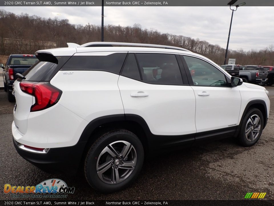 2020 GMC Terrain SLT AWD Summit White / Jet Black Photo #5