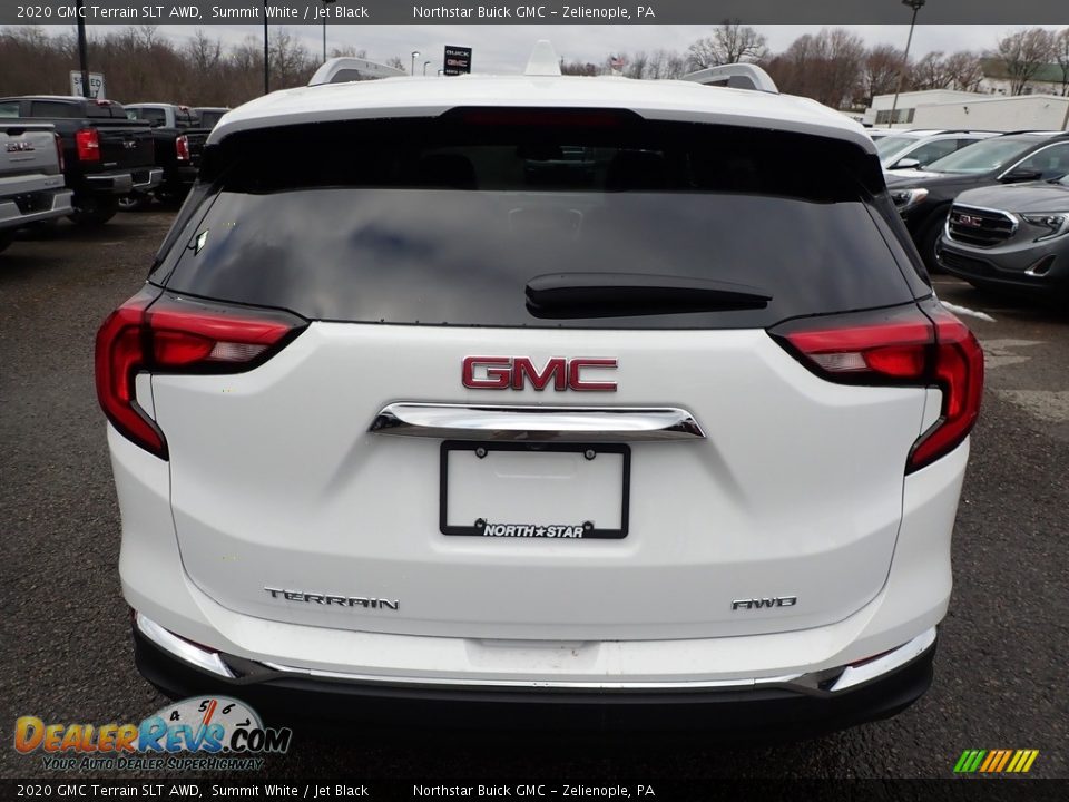 2020 GMC Terrain SLT AWD Summit White / Jet Black Photo #6