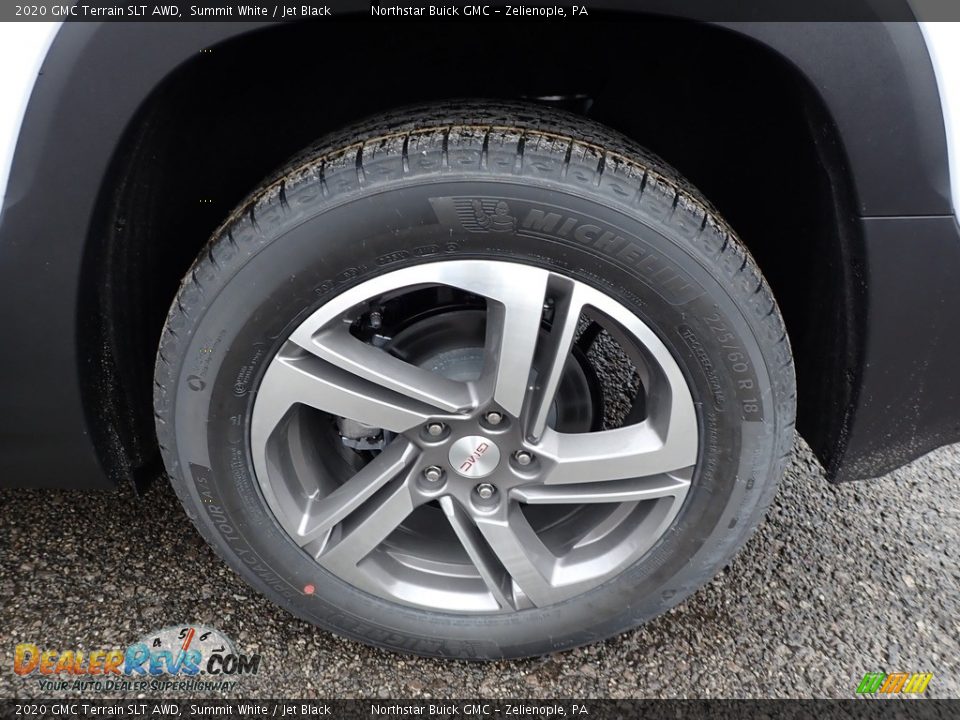 2020 GMC Terrain SLT AWD Summit White / Jet Black Photo #10