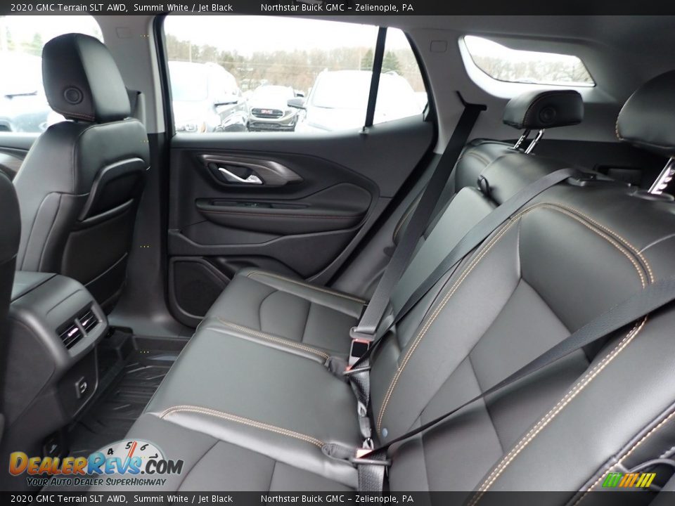 2020 GMC Terrain SLT AWD Summit White / Jet Black Photo #14