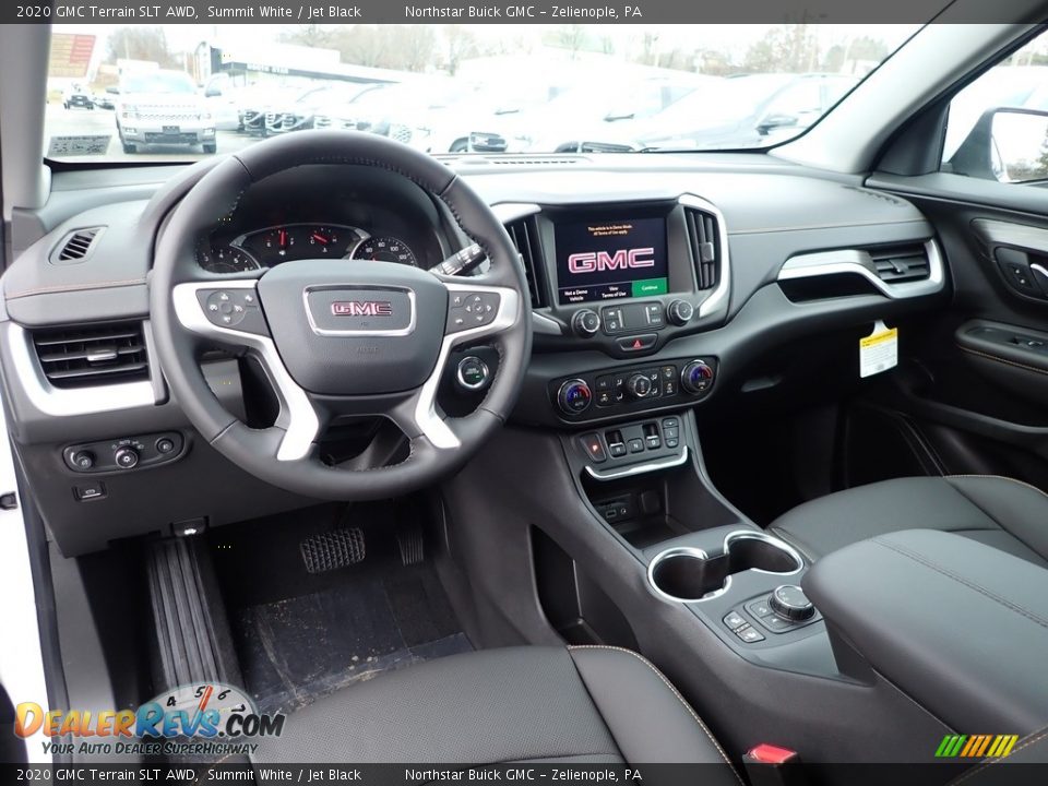 2020 GMC Terrain SLT AWD Summit White / Jet Black Photo #15