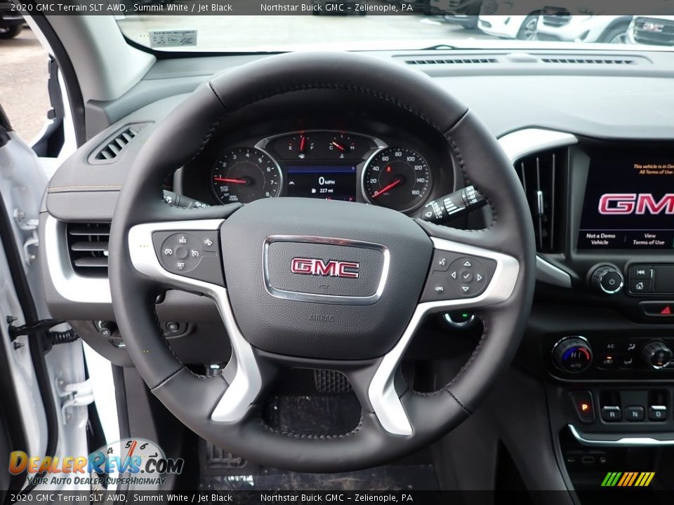 2020 GMC Terrain SLT AWD Summit White / Jet Black Photo #17