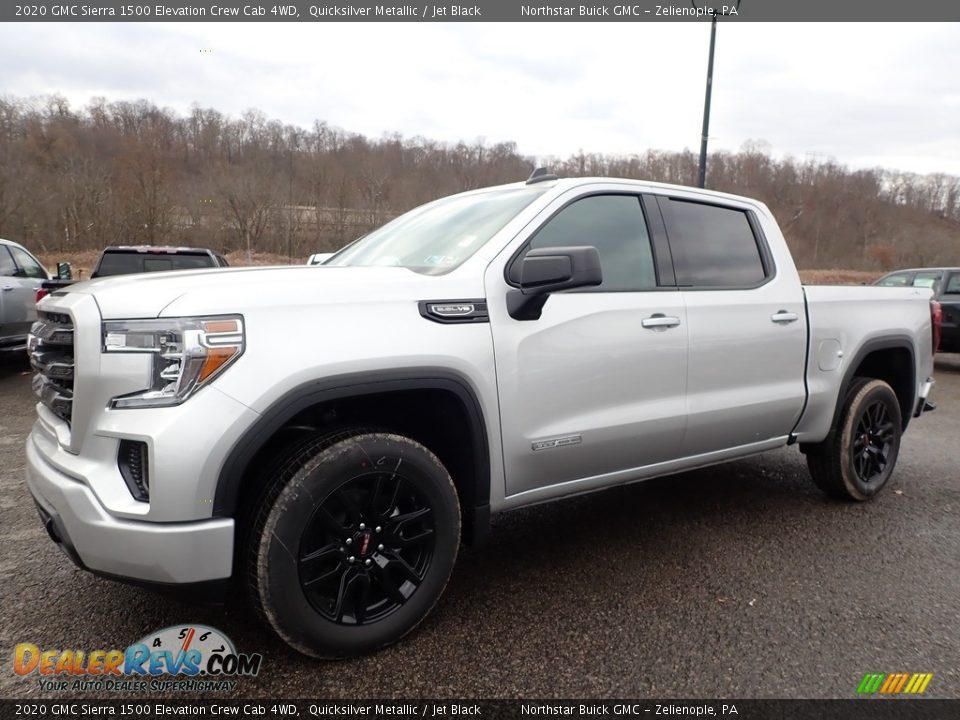 Front 3/4 View of 2020 GMC Sierra 1500 Elevation Crew Cab 4WD Photo #1