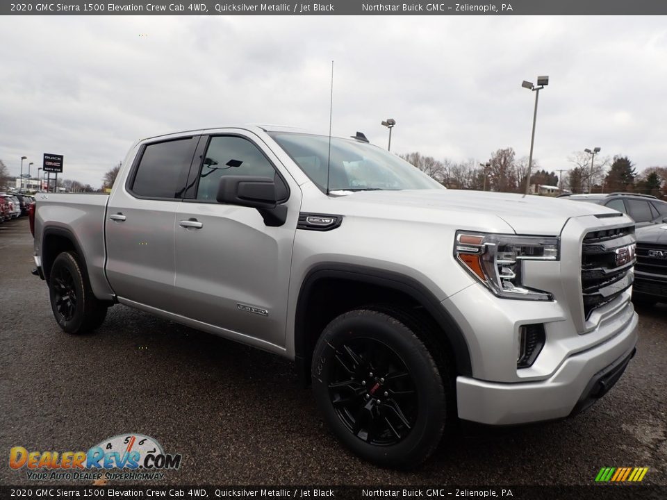 Quicksilver Metallic 2020 GMC Sierra 1500 Elevation Crew Cab 4WD Photo #3