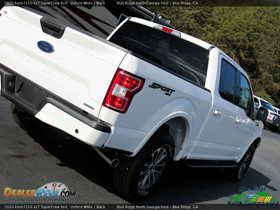 2020 Ford F150 XLT SuperCrew 4x4 Oxford White / Black Photo #32