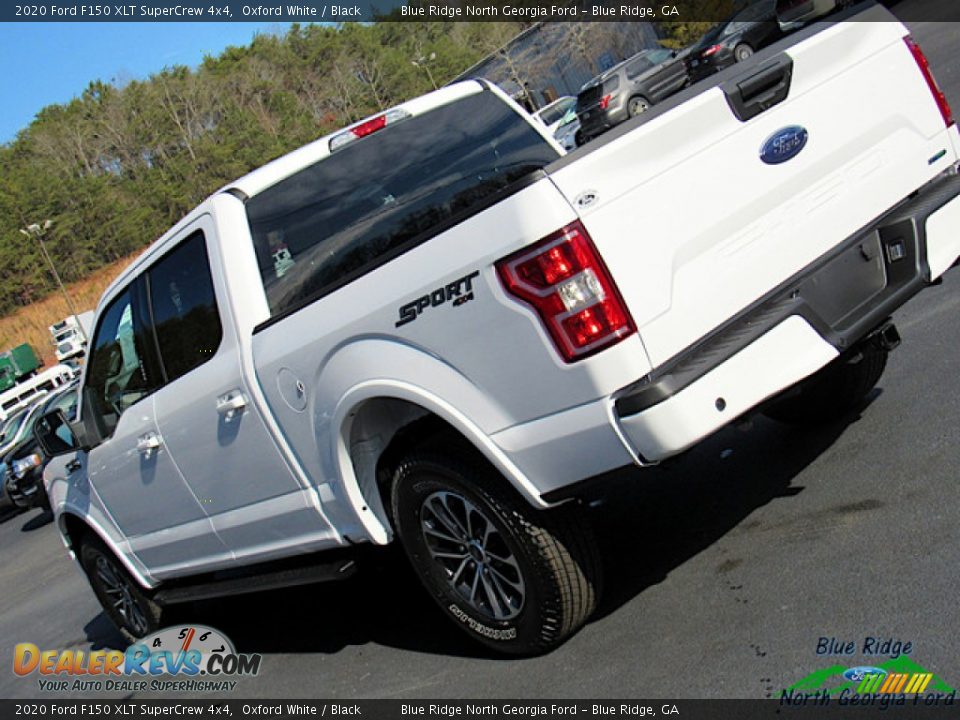 2020 Ford F150 XLT SuperCrew 4x4 Oxford White / Black Photo #33