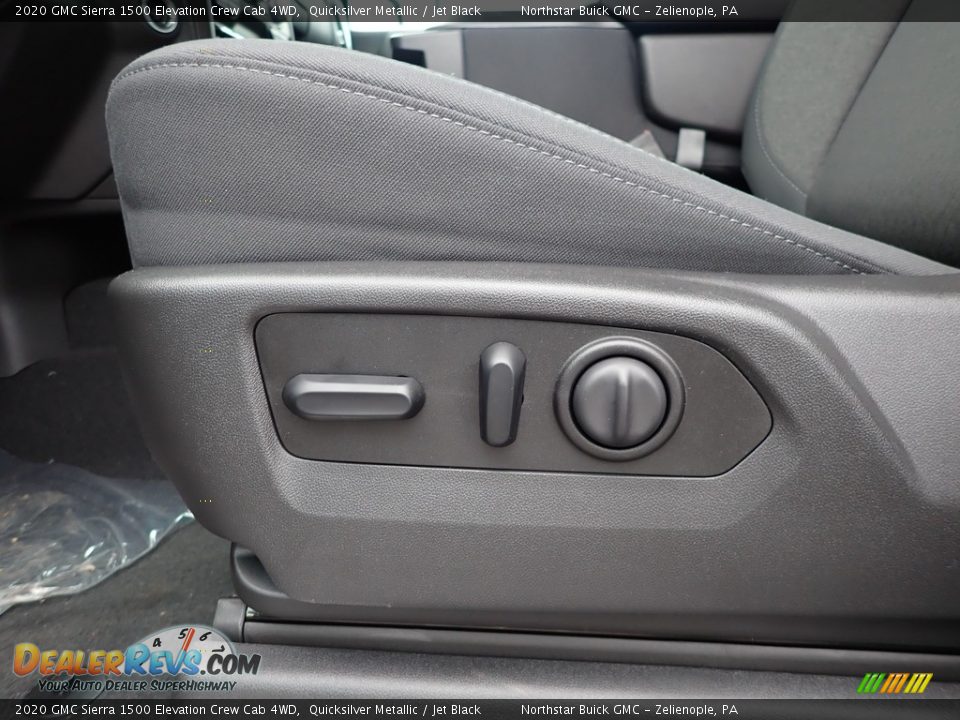 Front Seat of 2020 GMC Sierra 1500 Elevation Crew Cab 4WD Photo #11