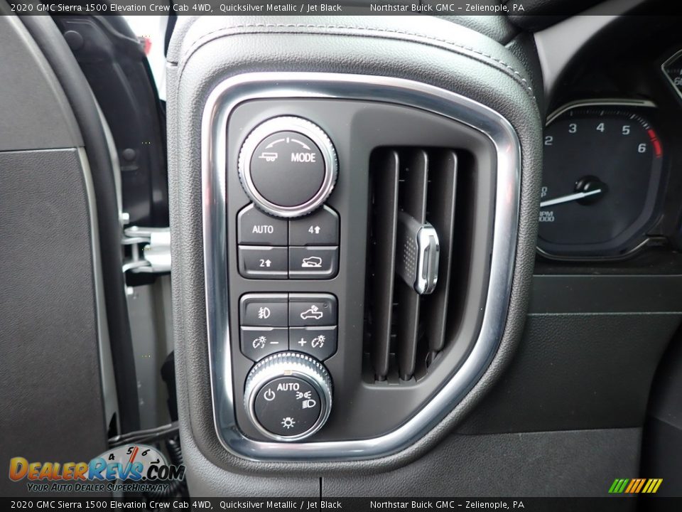 Controls of 2020 GMC Sierra 1500 Elevation Crew Cab 4WD Photo #12