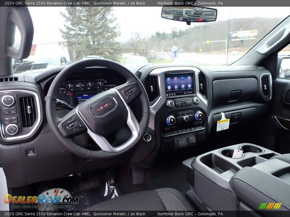 Dashboard of 2020 GMC Sierra 1500 Elevation Crew Cab 4WD Photo #15