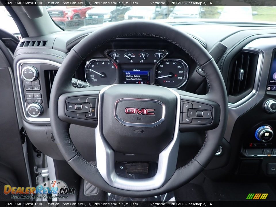 2020 GMC Sierra 1500 Elevation Crew Cab 4WD Steering Wheel Photo #17