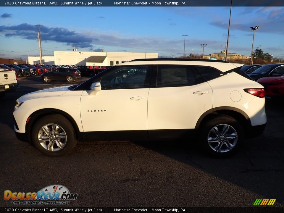 2020 Chevrolet Blazer LT AWD Summit White / Jet Black Photo #2