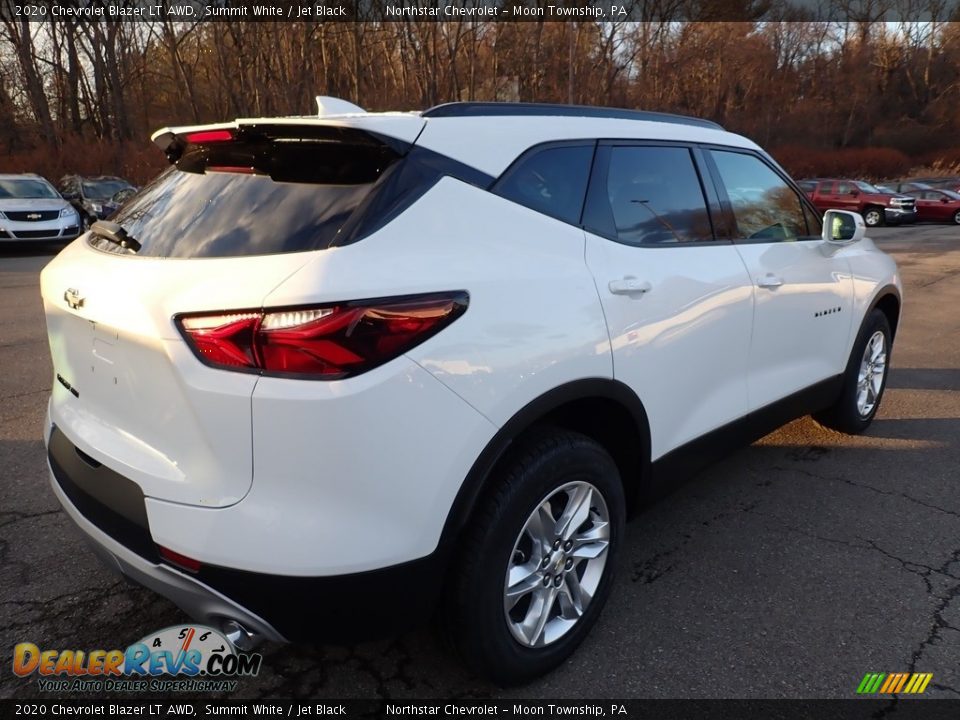2020 Chevrolet Blazer LT AWD Summit White / Jet Black Photo #5