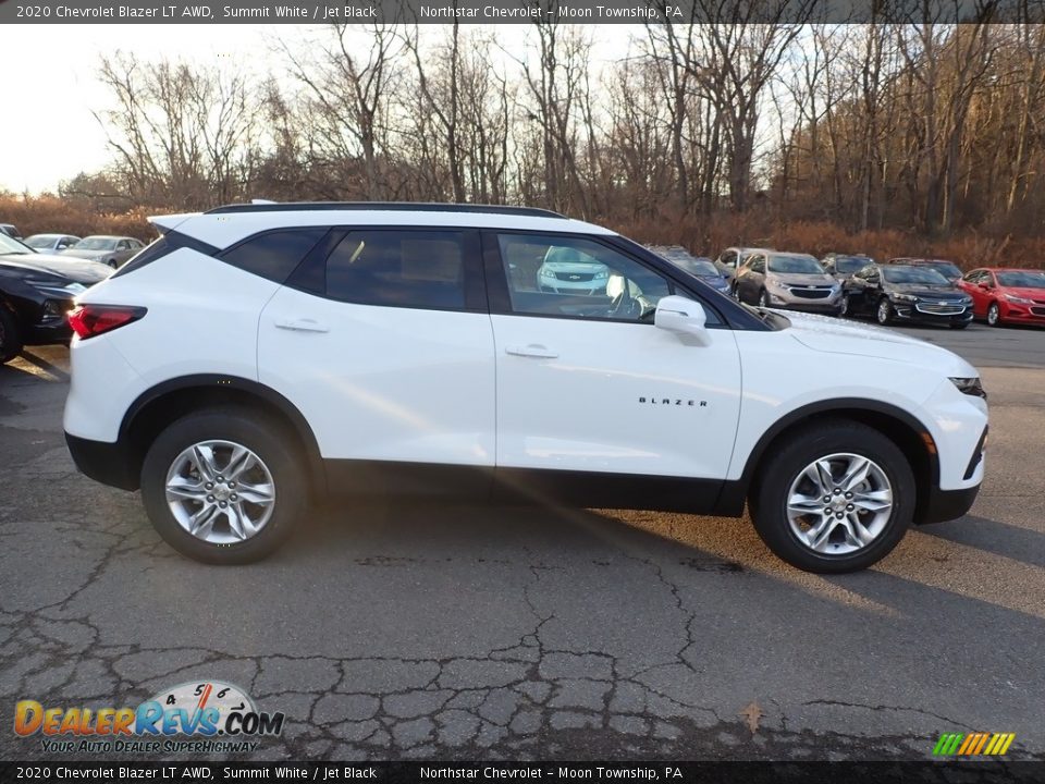 2020 Chevrolet Blazer LT AWD Summit White / Jet Black Photo #6