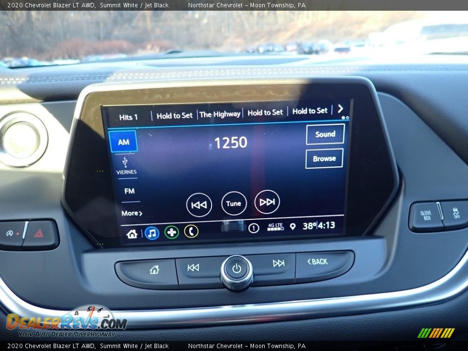 2020 Chevrolet Blazer LT AWD Summit White / Jet Black Photo #16