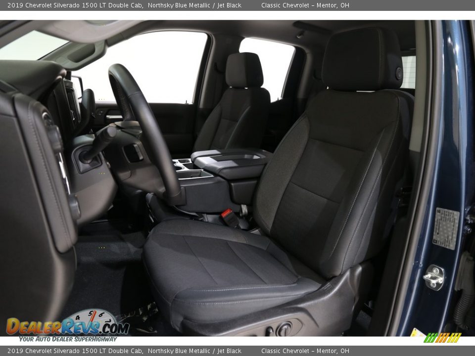 Front Seat of 2019 Chevrolet Silverado 1500 LT Double Cab Photo #5