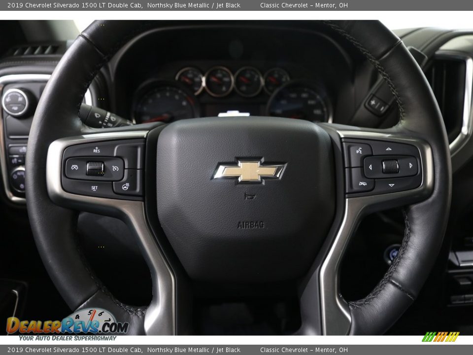2019 Chevrolet Silverado 1500 LT Double Cab Steering Wheel Photo #6