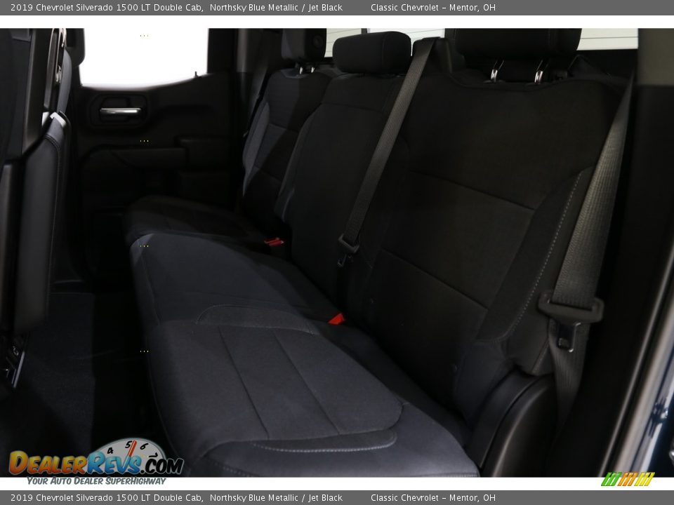 2019 Chevrolet Silverado 1500 LT Double Cab Northsky Blue Metallic / Jet Black Photo #18