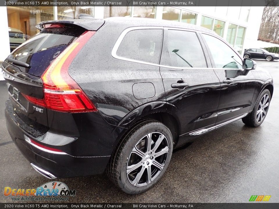 2020 Volvo XC60 T5 AWD Inscription Onyx Black Metallic / Charcoal Photo #2