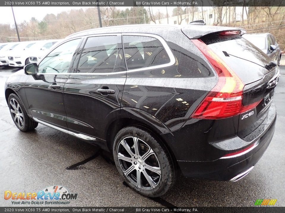 2020 Volvo XC60 T5 AWD Inscription Onyx Black Metallic / Charcoal Photo #4